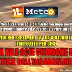 IlMeteo.it e le minacce a chi denuncia la geoingegneria